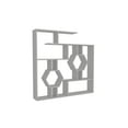 thumbnail image 4 of Tamara Geometric Bookcase, White, 4 of 6