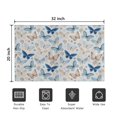 thumbnail image 5 of White Butterfly Flower Pattern Door Rugs,Washable Non Slip Door Mats Indoor,Decorative Door Mats,Entry Mat Indoor for Entrance,Bedroom,Kitchen,Bathroom,20"x32", 5 of 6
