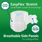 FitRight Bariatric Adult Incontinence Briefs, Diapers with Tabs, Super Absorbent, 4XL, 65in to 94in, 32 Count
