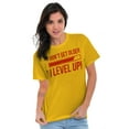 thumbnail image 4 of I Dont Get Older I Level Up Gamer Plus Size Crewneck Graphic Tee Shirt Brisco Brands 2X, 4 of 5