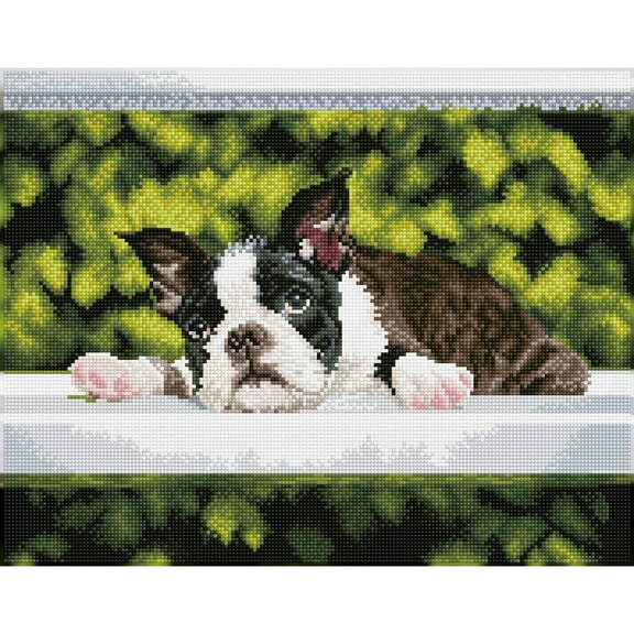 Diamond Dotz Boston Blues Diamond Painting Kits for Adults - Diamond Art Kits a Relaxing Creative Craft Kit with Dotz Gems 18.5x14.6