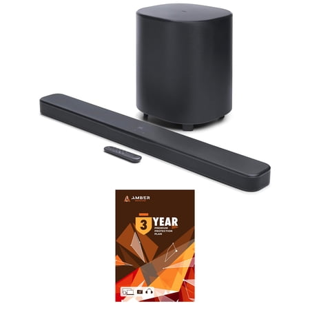 JBL BAR-500-MK2 Dolby Atmos Soundbar with a 10 Wireless Subwoofer and 3 Year Amber Protection Plan (2025)