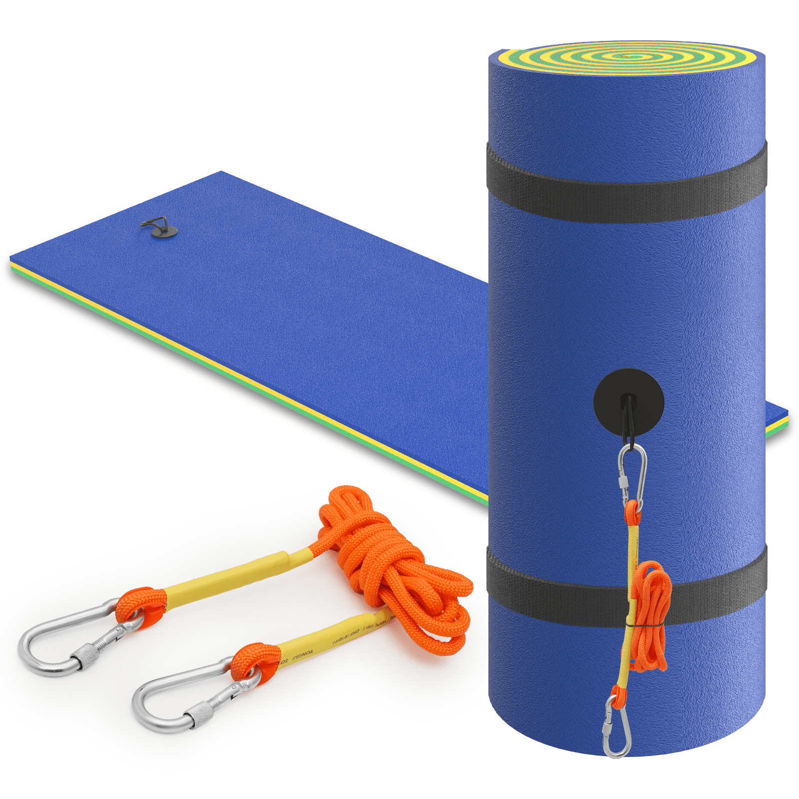 Magshion 9x3FT Floating Water Mat, 3Layer TearResistant XPE Foam Water Floating Pad, Lake