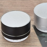 Small Speaker Household Accessories High Tone Surround Sweet Gift Sound Box Non-slippery Pad Wireless Voice Boxes Music Machine Black