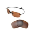 thumbnail image 5 of Walleva Brown Polarized Replacement Lenses for Maui Jim Kumu Sunglasses, 5 of 5