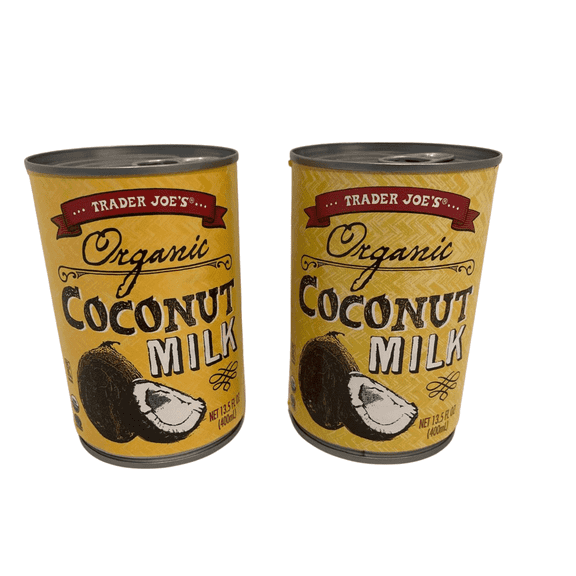 Trader Jooes Organic Coconut Milk 13.5 fl oz,  2 Pack