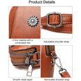 thumbnail image 3 of SQDWYGG All-match Vertical Cellphone Bag, Crossbody Leather Shoulder Bags and Clutches, Women Crossbody Handbags Retro Messenger Bag,Green, 3 of 6