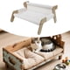 thumbnail image 5 of Sofá cama elevado para gatos, sillón elevado para gatitos, ligero, resistente y cómodo. Blanco, 5 of 9