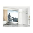 thumbnail image 4 of Elegant Kitchen & Bath SD101-6076PCH Tempered Glass & Metal Shower Door, Polished Chrome, 4 of 8
