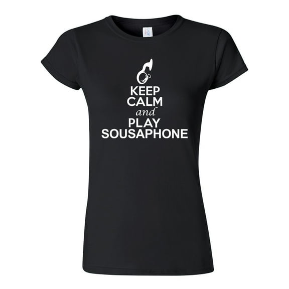 Junior Keep Calm And Play Sousaphone Music Lover Musician DT T-Shirt Tee