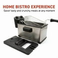 thumbnail image 4 of Elite Cuisine Stainless Steel 3.5Qt. Immersion Deep Fryer with Timer, 4 of 4