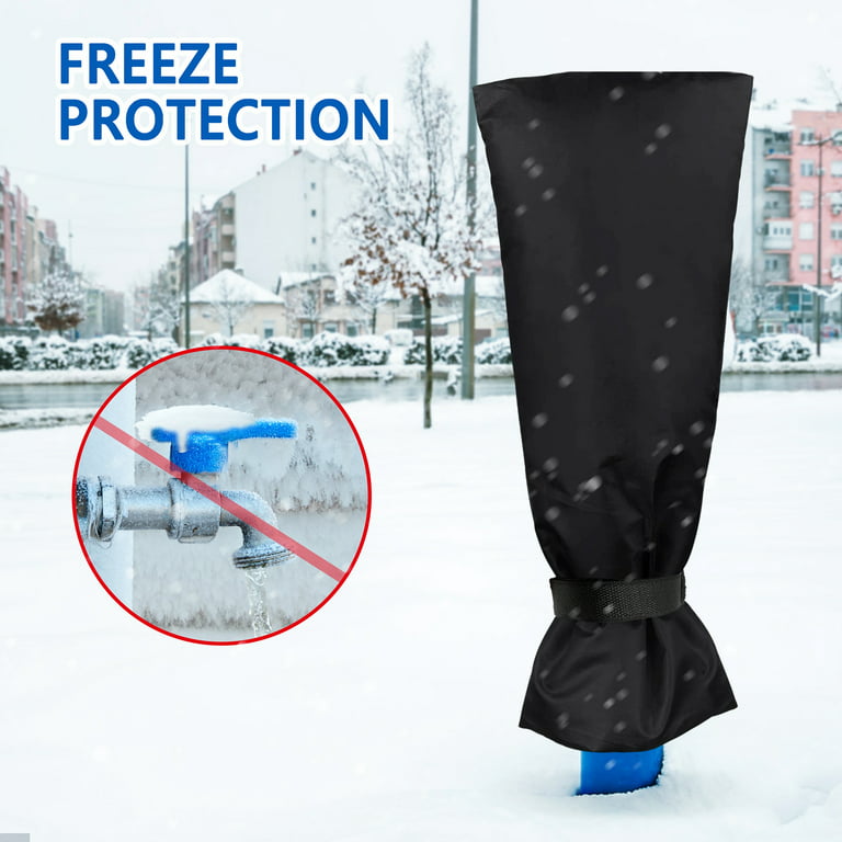 Freeze Miser 2 Pack - Outdoor Faucet Freeze Protection | Durable  Replacement for Faucet Covers for Winter - Freeze Proof Outdoor Faucet  Protector 