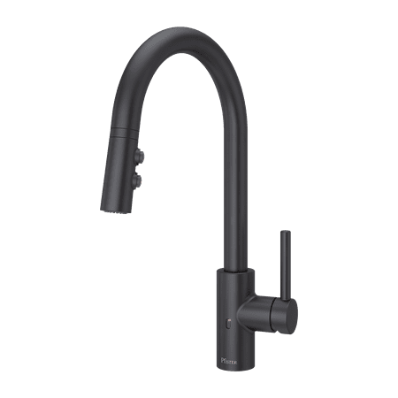 Pfister Stellen 1-Handle Electronic Pull-Down Kitchen Faucet in Black