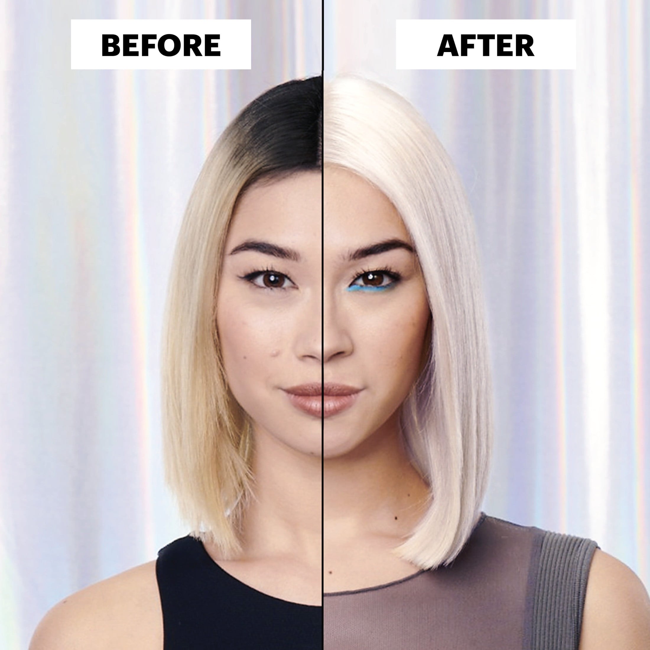 Garnier Nutrisse Ultra Charcoal Bleach Color Kit, PL3 Ultra Cool Platinum