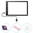 thumbnail image 1 of mesa de luz led de dibujo A4 Mesa de luz LED 5 mm Super Light Tablero portátil Enchufe de dibujo profesional en uso, 1 of 8