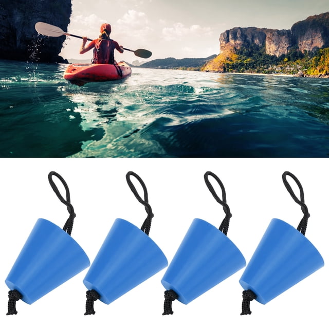 Flexible Silicone Scupper Plug Kit Prevent Water Entry for Kayaks Canoes