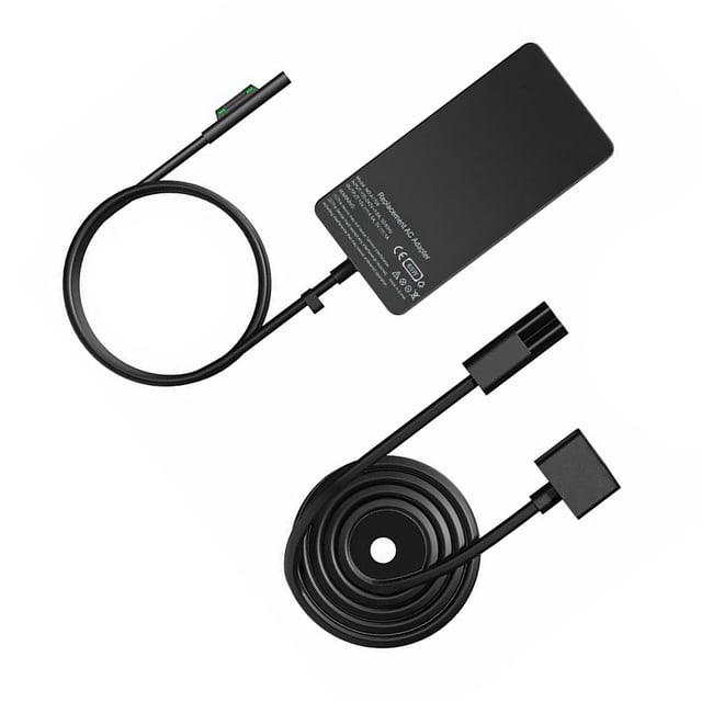CUITING Microsoft Surface 65W Chargeur d'Alimentation Charge Rapide Port USB pour Surface Pro Book Ordinateur Portable