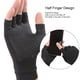 thumbnail image 4 of 2 Guantes De Compresión Sin Dedos, Guantes Suaves De Fibra De Cobre, Guante De Muñeca De Silicona Antideslizante Altamente Elástico, Para Uso Diario Versátil, 4 of 7