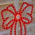 thumbnail image 5 of Home Accents Holiday 10 in. Hi-Vibrant Twinkling LED Holiday Bows (Set of 3), 5 of 6