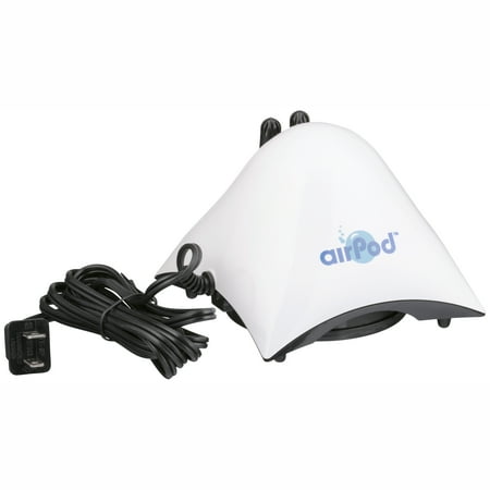 UPC: 0030172047220 | Penn-Plax Air-Pod Aquarium Air Pump Double Outlet  up to 55 Gallons