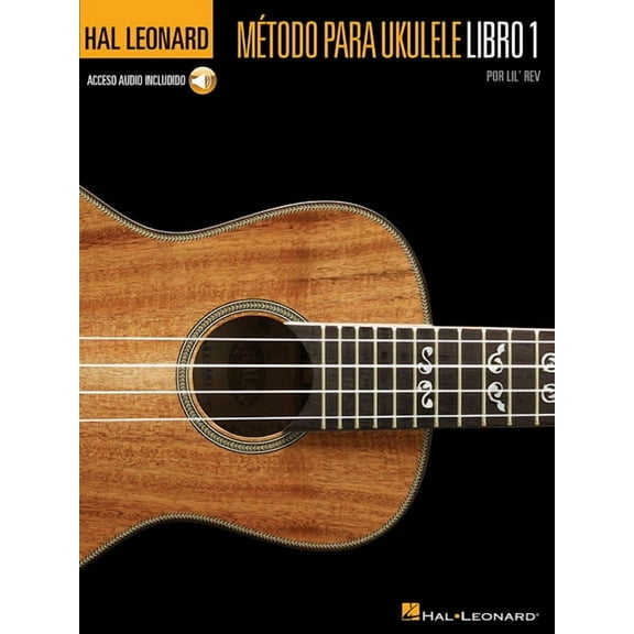 Metodo Para Ukulele Libro 1 (Hal Leonard Ukulele Method Book 1 Spanish Edition) Book/Online Audio, (Paperback)