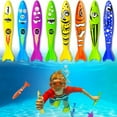 thumbnail image 6 of 8Pc 5" Underwater Diving Torpedo Bandits, Swimming Pool Toy Sharks Glides Up to 20 Feet Fun Water Games for 5Y+ Boys and Girls, 6 of 6