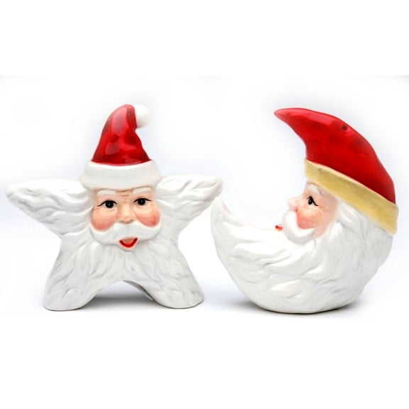Star & Moon Santa Salt & Pepper Shaker