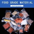 thumbnail image 3 of 100 Piezas de Bolsas de Sellado Al Vacío de 20 X 30 cm con Ranura para Rasgar, Bolsas Planas de Plástico Transparente, Bolsas de Envasado de Alimentos A Granel, 3 of 5