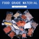 thumbnail image 3 of 100 Piezas de Bolsas de Sellado Al Vacío de 20 X 30 cm con Ranura para Rasgar, Bolsas Planas de Plástico Transparente, Bolsas de Envasado de Alimentos A Granel, 3 of 5