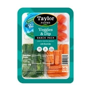 Taylor Farms Veggies & Dip Snack Pack, 7 oz, Tray