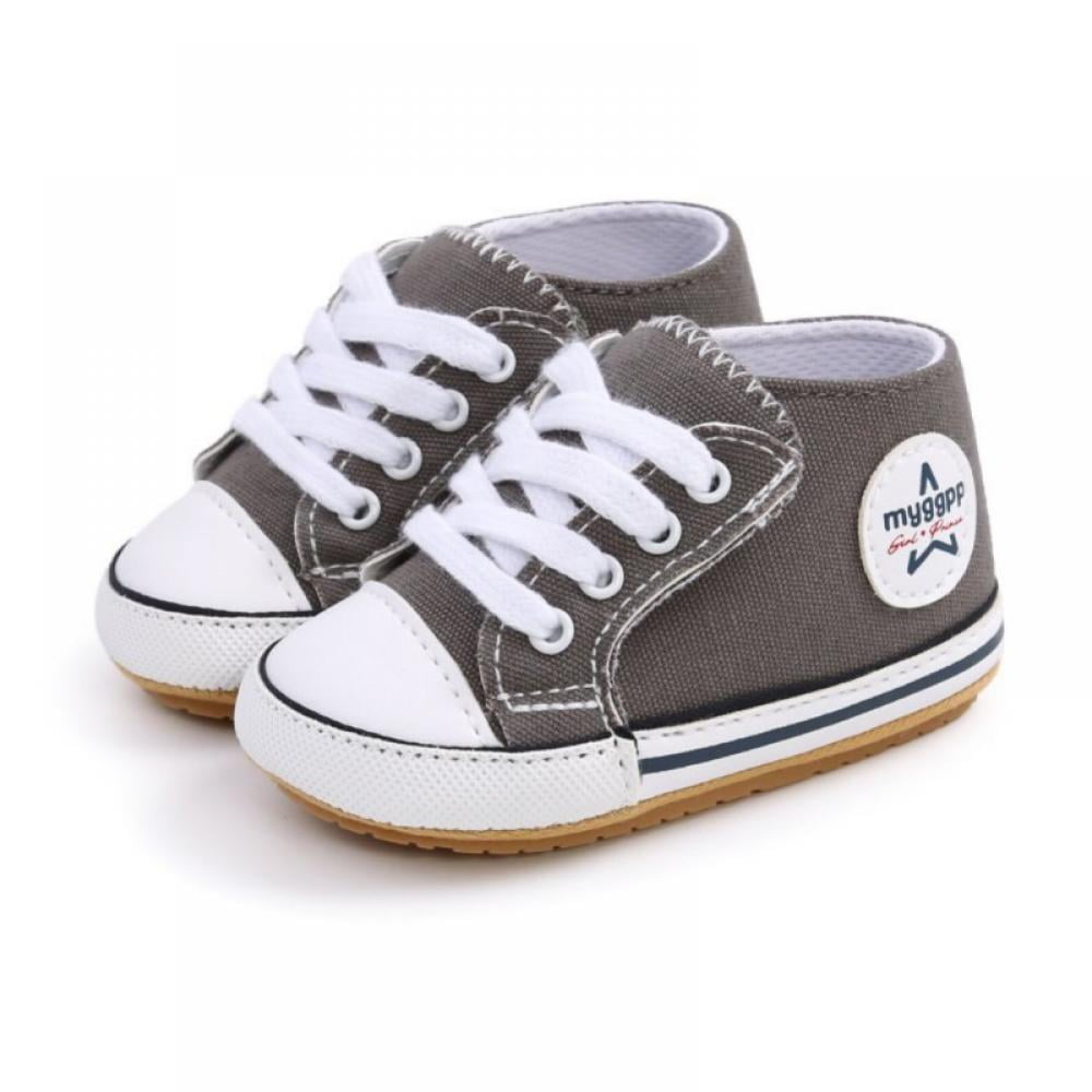 Infant Boys Girls Sequins Letters Stitching Sneakers Striped Soft Sole Non-Slip Boots Bling Casual Shoes 