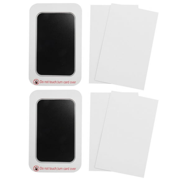 Pet Dog Print Ink Kit Pad Baby Handprint Footprint Pet Souvenir Black