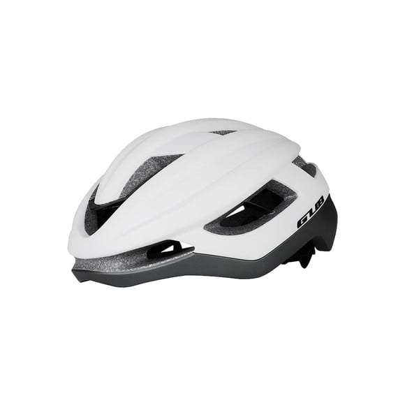 Casco de bicicleta Wosthever Sombrero de seguridad Equipo de protección Gafas de dureza Blanco mate-gris