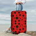 thumbnail image 3 of Lsque Ladybug Pattern Printed Luggage Cover, Travel Luggage Protector,Scratch and Dirt Resistant, Fits 18-32 Inch Luggage - Medium, 3 of 9