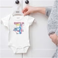 thumbnail image 5 of Dennis The Menace Surfs Up Hawaii Romper Boys or Girls Infant Baby Brisco Brands NB, 5 of 6