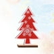 thumbnail image 4 of Árbol de Navidad de madera creativo, decoración de mesa de escritorio, fiesta de Navidad, mini árbol de Navidad rojo, adorno decorativo para fiesta de Navidad, 4 of 8