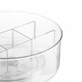 thumbnail image 3 of Mainstays High Wall 12-inch Clear Lazy Susan Turntable Organizer, 3 of 9
