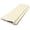 Eggshell, variant on Waterlock Pro Gutter Protection, [5", 6" & 7" K-Style, Half Round & Box Gutters], Light Gray, 1 Foot Sample, Aluminum Frame