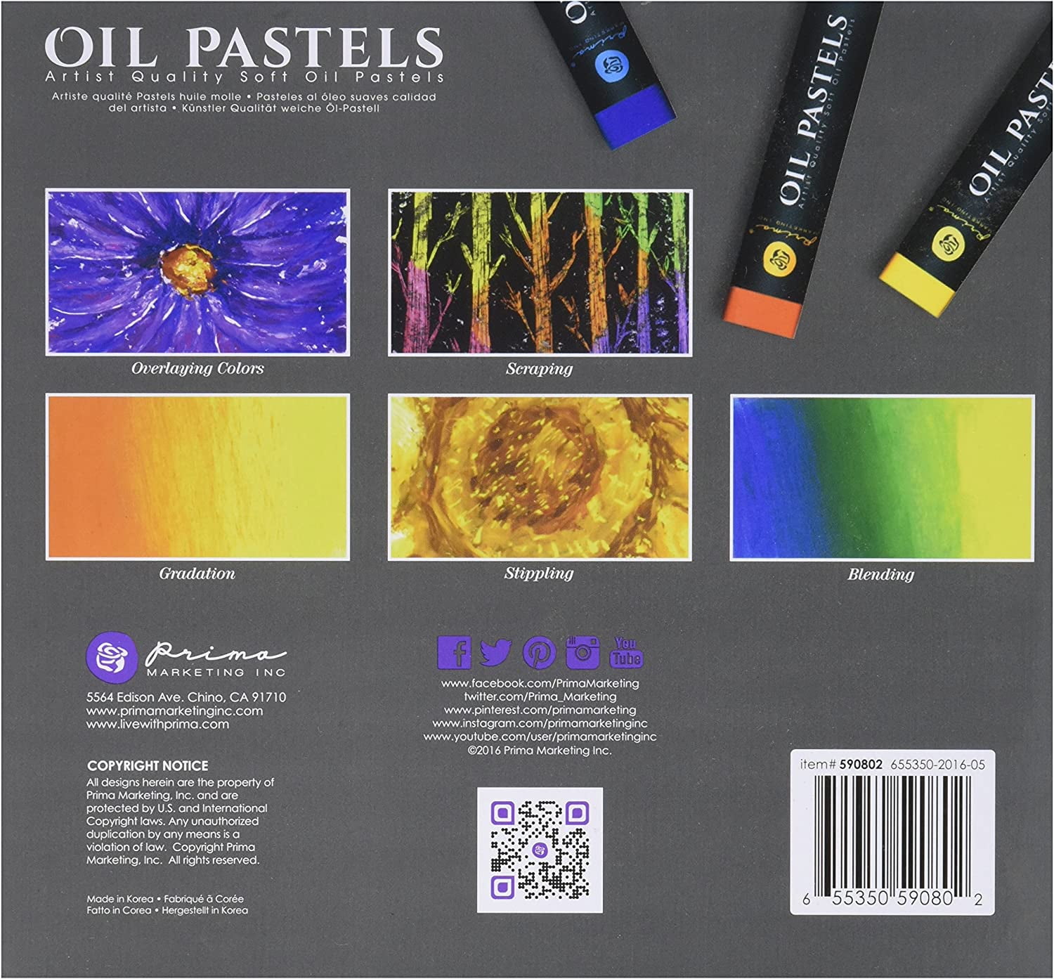Soft Oil Pastels / crayons