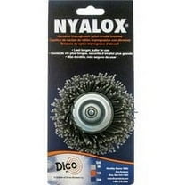 Dico Nyalox 1/4 In. X 2.5 In. Dia. Nylon Cup Brush 1 Pc. Coarse