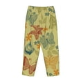 thumbnail image 5 of Kll Womens Floral With Butterflies Print Pajama Pants Soft Pajama Bottoms For Women Cozy Lounge Pants, 5 of 9