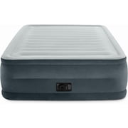 Intex Comfort Plush High Rise Dura-Beam Air Bed Mattress w/ Built-In Pump