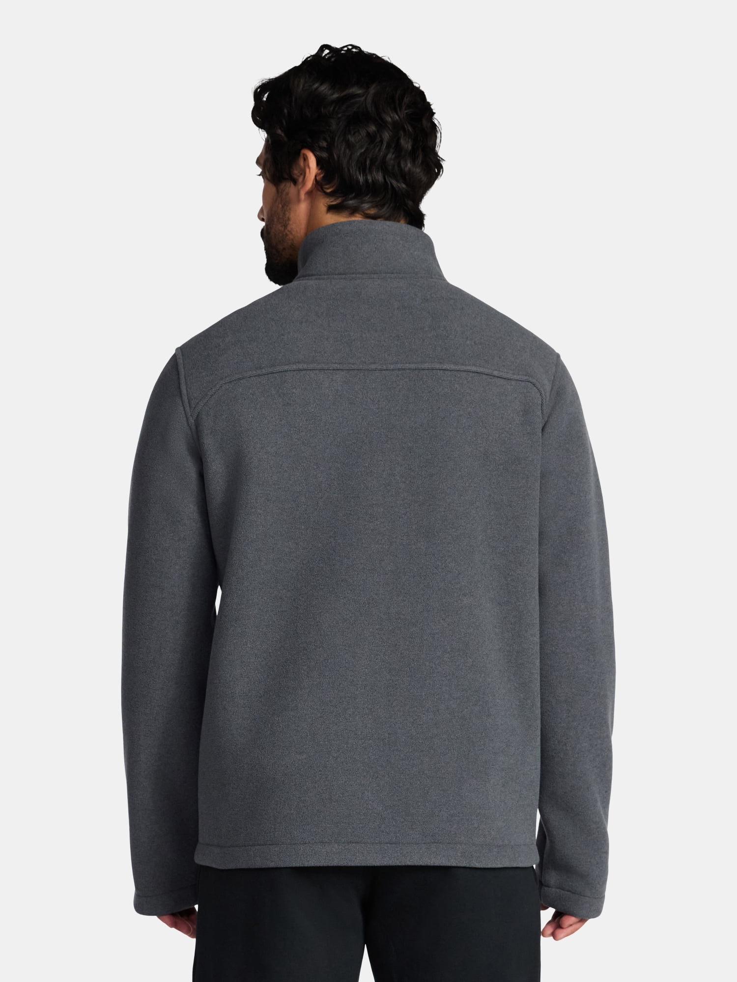 Reebok Men and Big Men's Fleece Zip Jacket, Sizes S-3XL