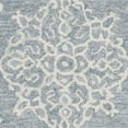 thumbnail image 5 of SAFAVIEH Micro-Loop Marina Floral Bordered Wool Area Rug, Blue/Light Blue, 2'6" x 4', 5 of 6