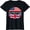 Black, variant on Half American Half British USA Flag United Kingdom Fun T-Shirt