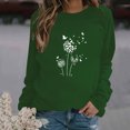 thumbnail image 1 of 2023 Chandail en Molleton de Mode pour Femmes 50 % de Rabais Liquidation Mode Décontractée Manches Longues Col Rond Imprimé Chandail en Molleton Dames Hauts Blouse, 1 of 4