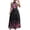 Black, variant on CIENVNSTG Women's Fashion A-Line Summer Dress Casual Flowy Dress for Everyday Wear
