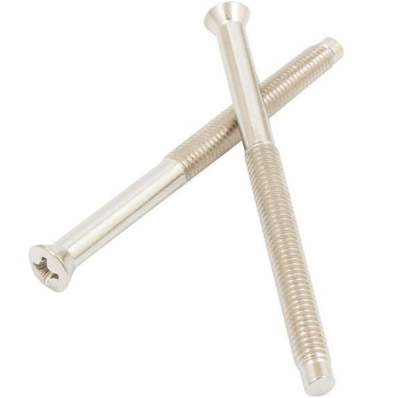 Connecting Screws for Single Cylinder Deadbolt, Satin Nickel by Stone Harbor Hardware