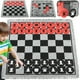 thumbnail image 1 of Set de ajedrez WinStem Giant 4 en 1 con ajedrez, damas y tic tac toe, 1 of 7