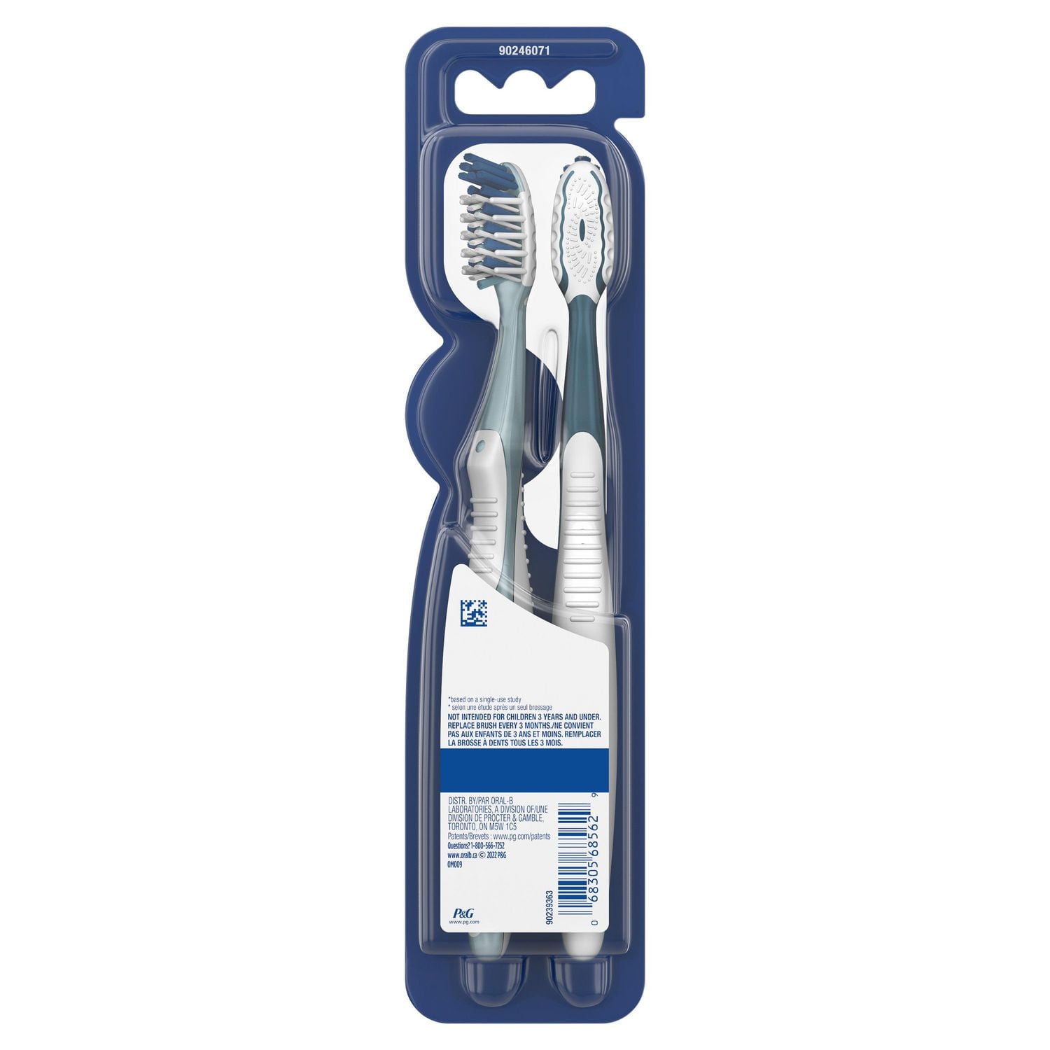 Brosses à dents Oral-B Pro-Santé Tout-en-un, souple
